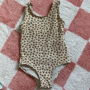 H&M toddler girl heart swimsuit